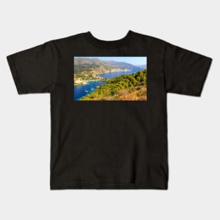 Mountain Top View - Assos Village Kids T-Shirt